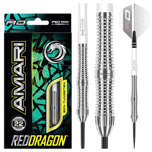 Red Dragon - Amari Darts - 90% Tungsten Darts - 22g / 24g
