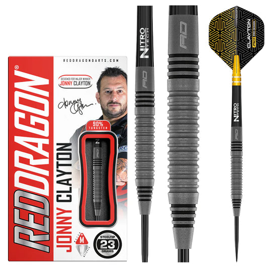 Red Dragon - Jonny Clayton Oxide Edition Darts - 90% Tungsten Darts