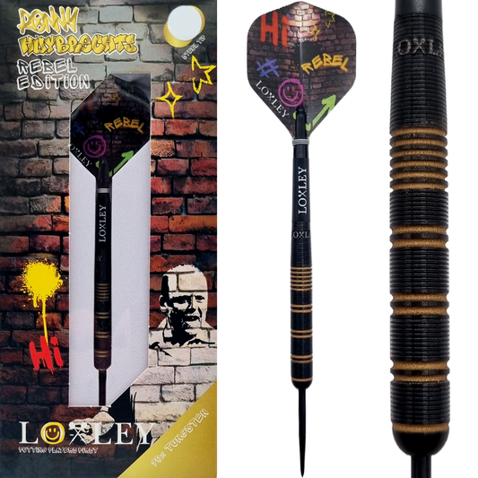 Loxley Darts - Ronny Huybrechts Rebel Edition - 90% Tungsten Darts - 21g / 23g / 25g