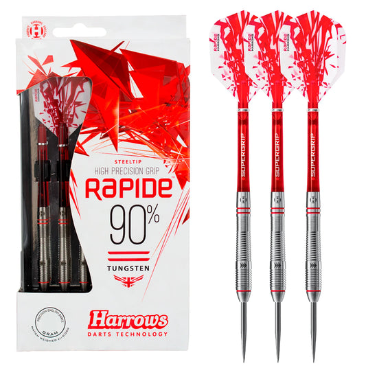 Harrows - Rapide Style B - 90% Tungsten Darts - 22g / 24g / 26g