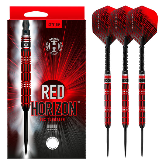 Harrows - Red Horizon - 90% Tungsten Darts - 21g to 26g