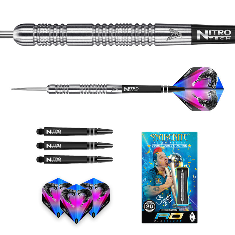 Red Dragon - Peter Wright Euro 11 - 90% Tungsten Darts