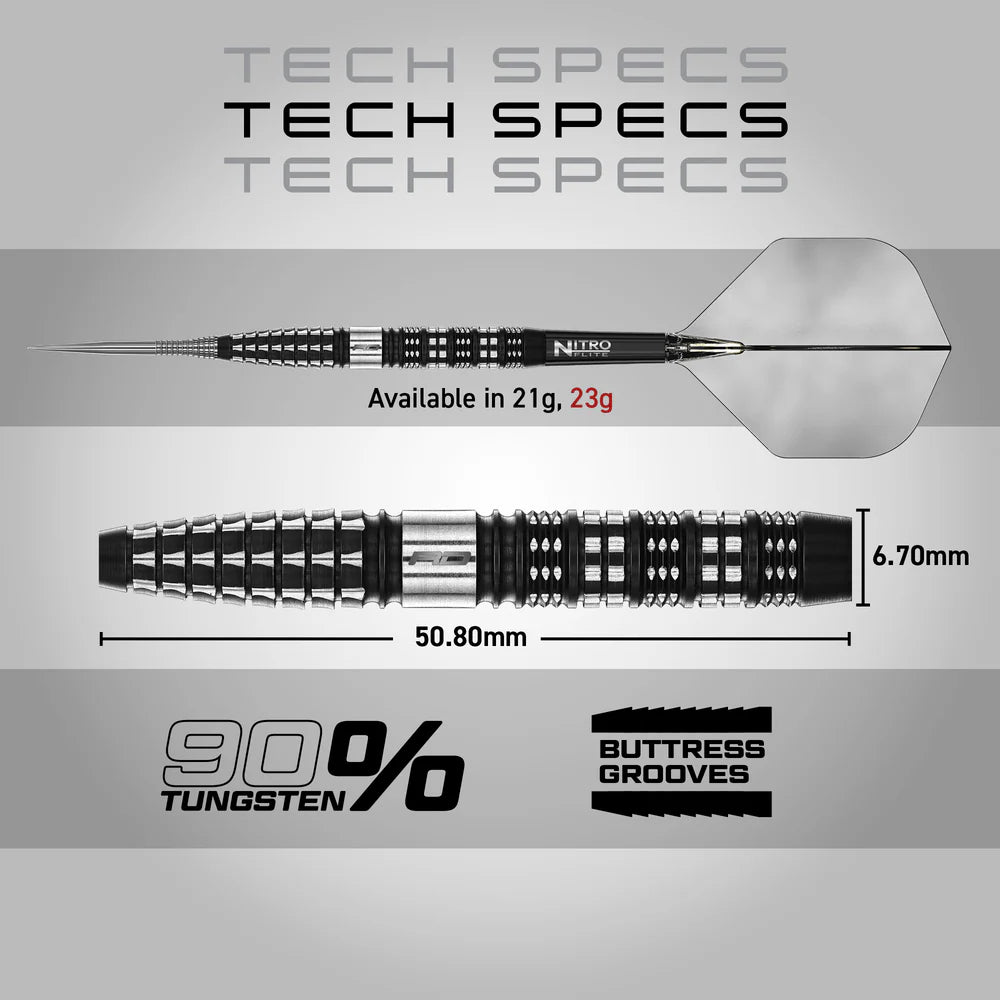 Red Dragon - Recon Tapered - 90% Steel Tip Tungsten Darts