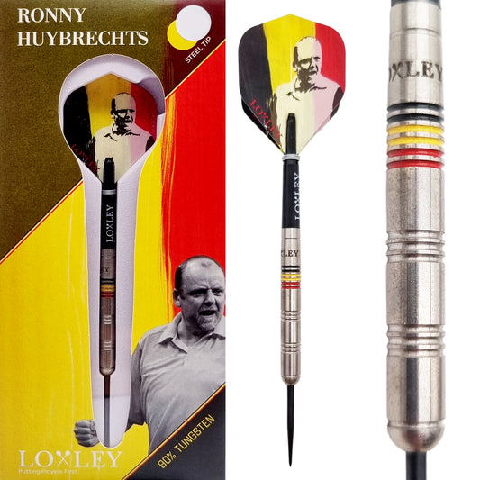 Loxley Darts - Ronny Huybrechts 90% Tungsten Darts - 22g / 24g