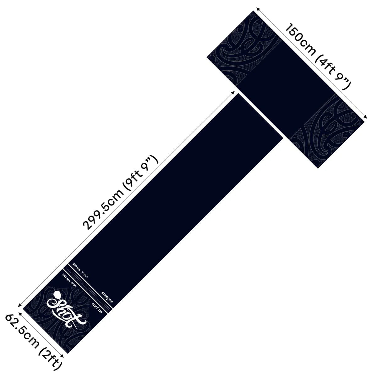 Shot Darts - Profession T Dart Mat