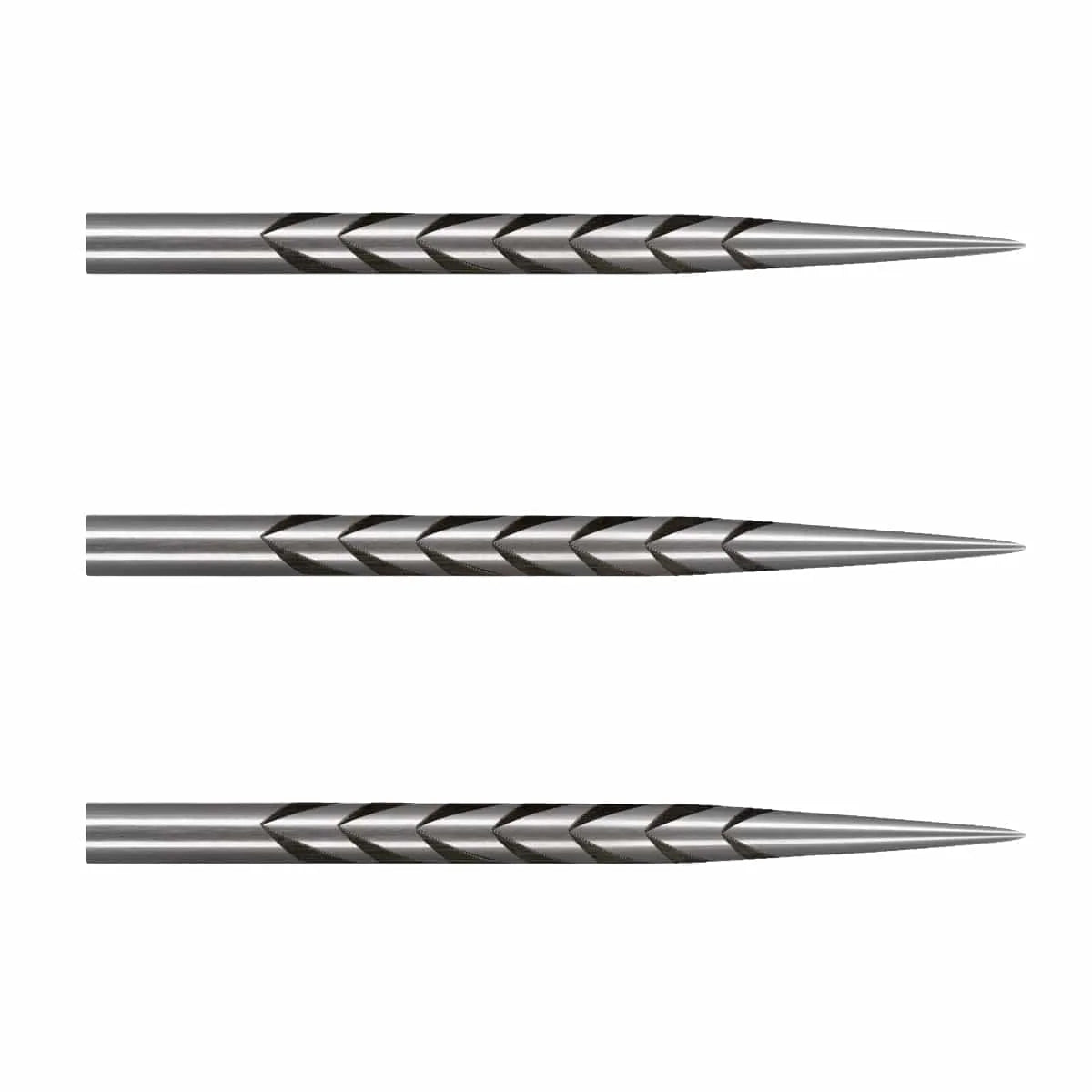 Shot - Tribal Weapon Silver Steel Tip Dart Points - 32/35/38/45mm
