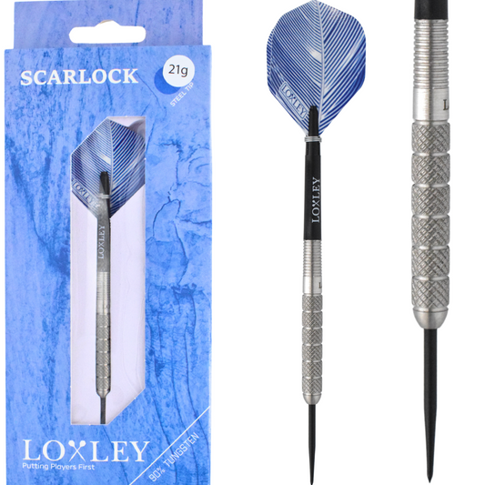 Loxley Darts - Scarlock - 90% Tungsten Darts - 21g / 23g
