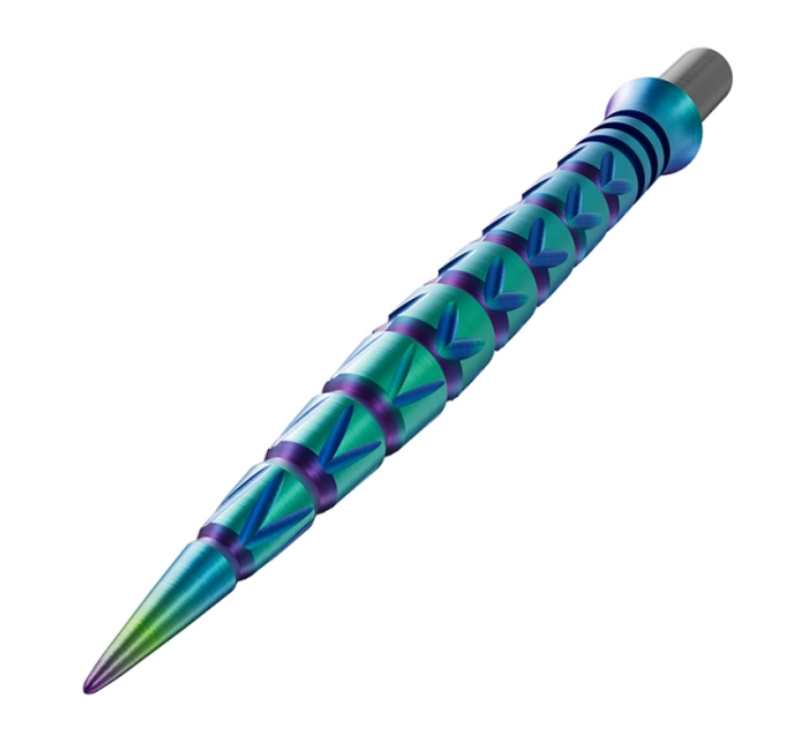 Cuesoul - Touchpoint 2 - V-cuts - Steel Tip Dart Points (Set of 3)
