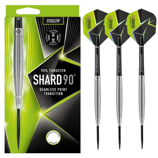 Harrows - Shard 90 - 90% Tungsten Darts - 21g / 23g / 24g