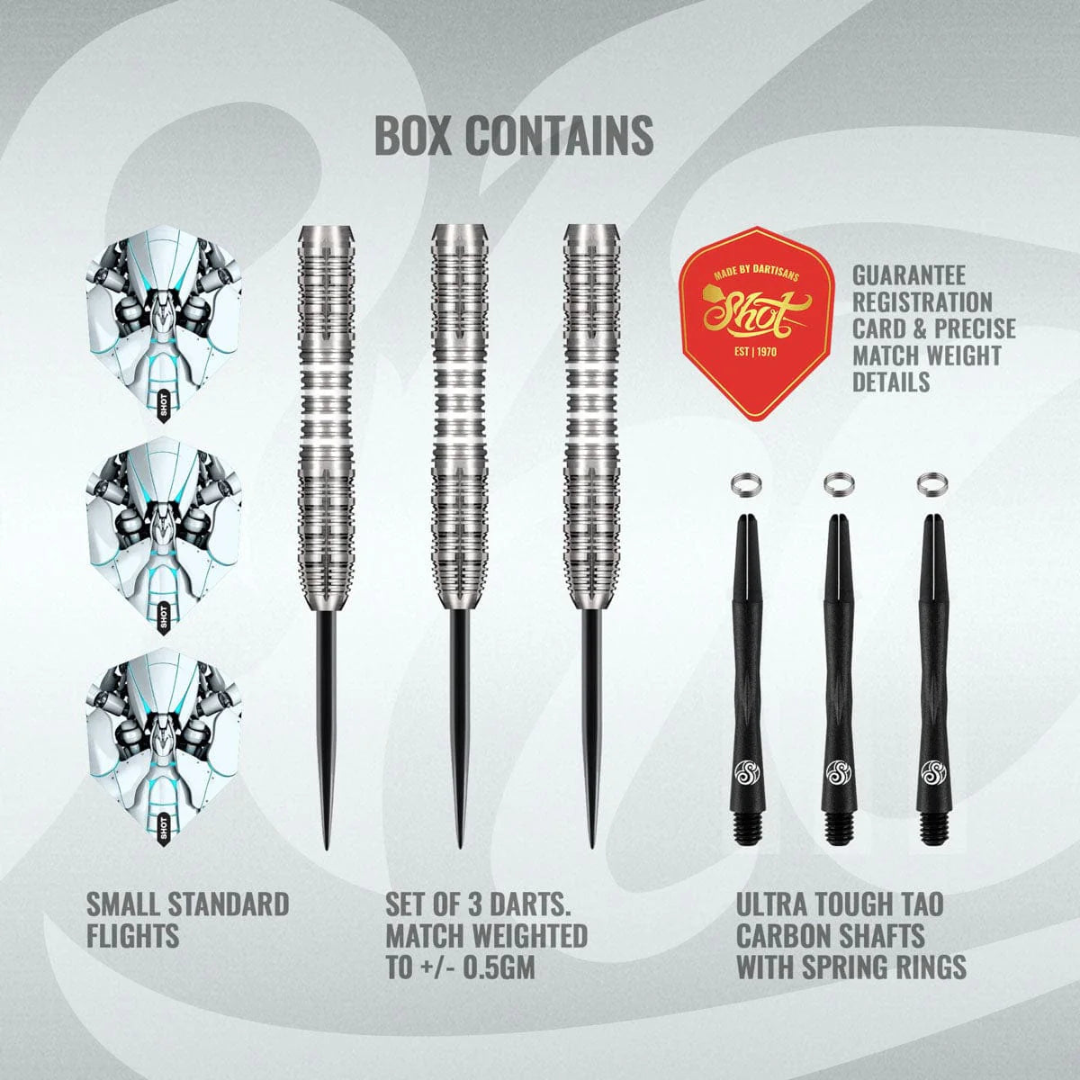 Shot - AI - Scorpula - 90% Tungsten Darts