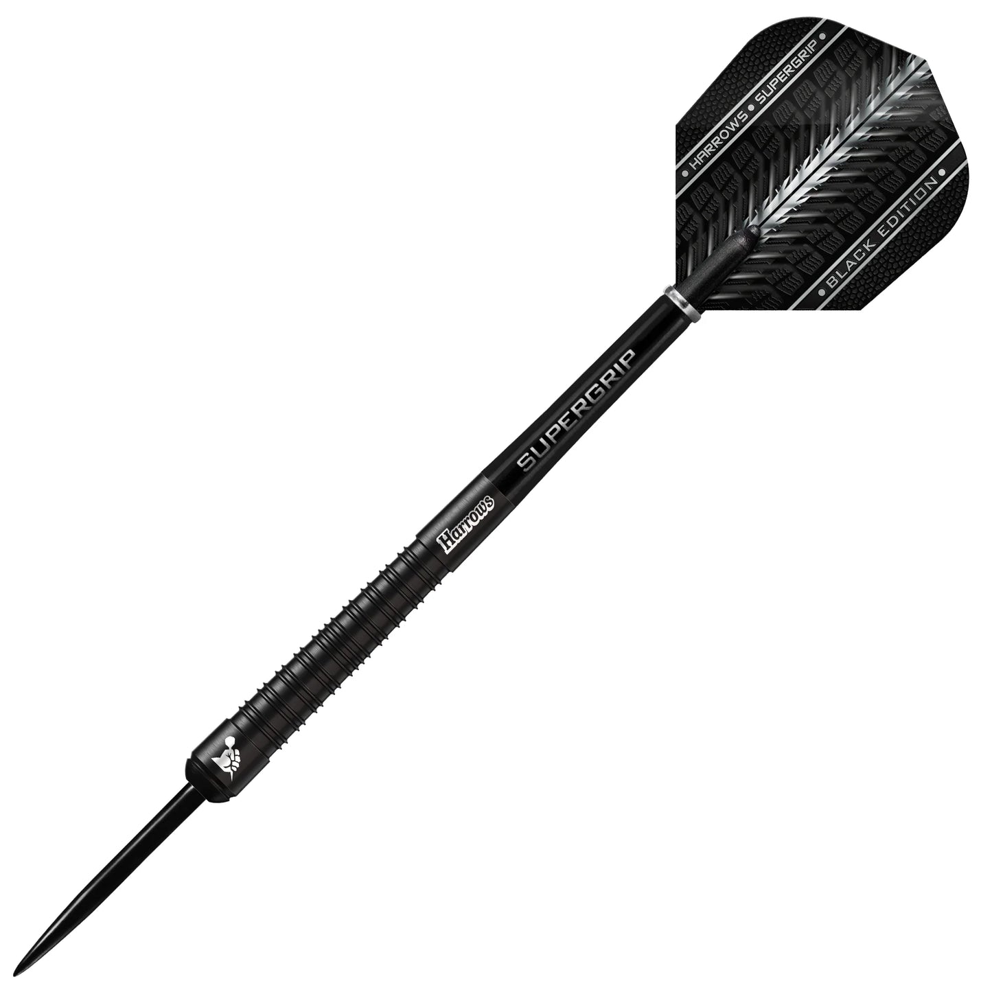 Harrows - Supergrip Black - 90% Tungsten Darts - 21g to 30g