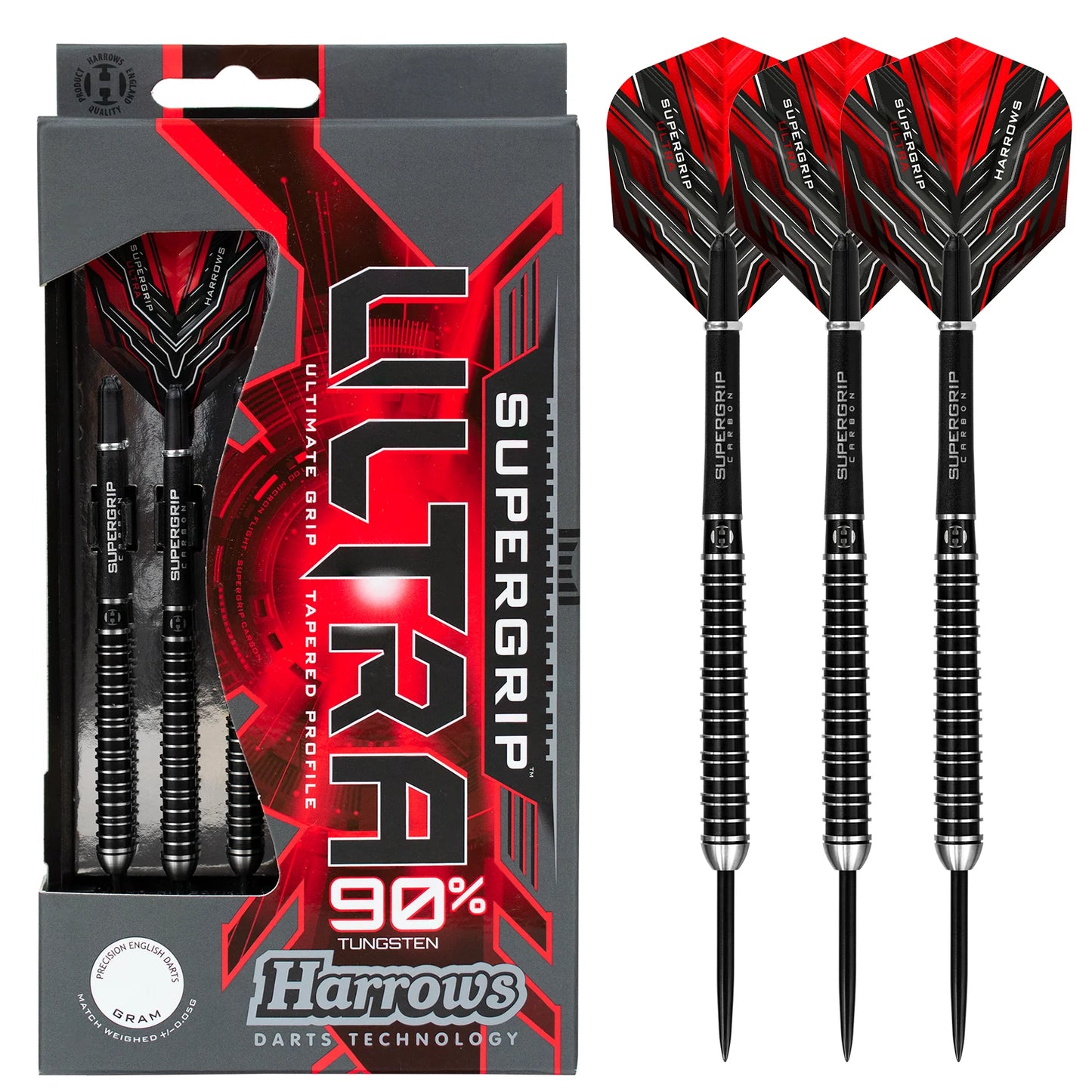 Harrows - Supergrip Ultra - 90% Tungsten Darts