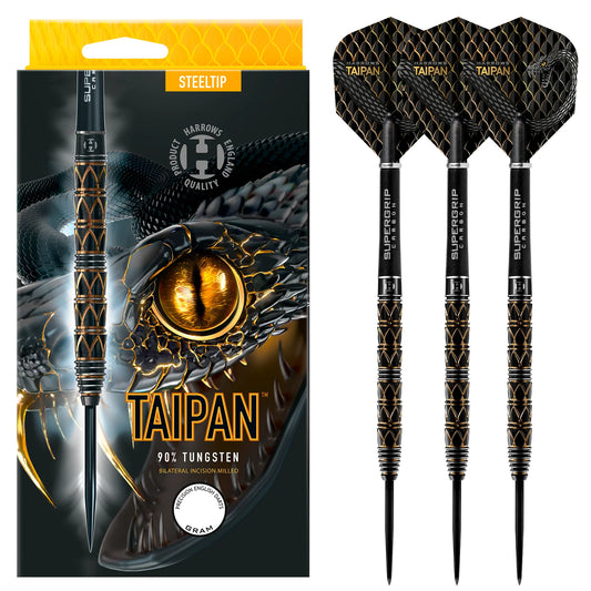Harrows - Taipan - 90% Tungsten Darts - 21g to 26g