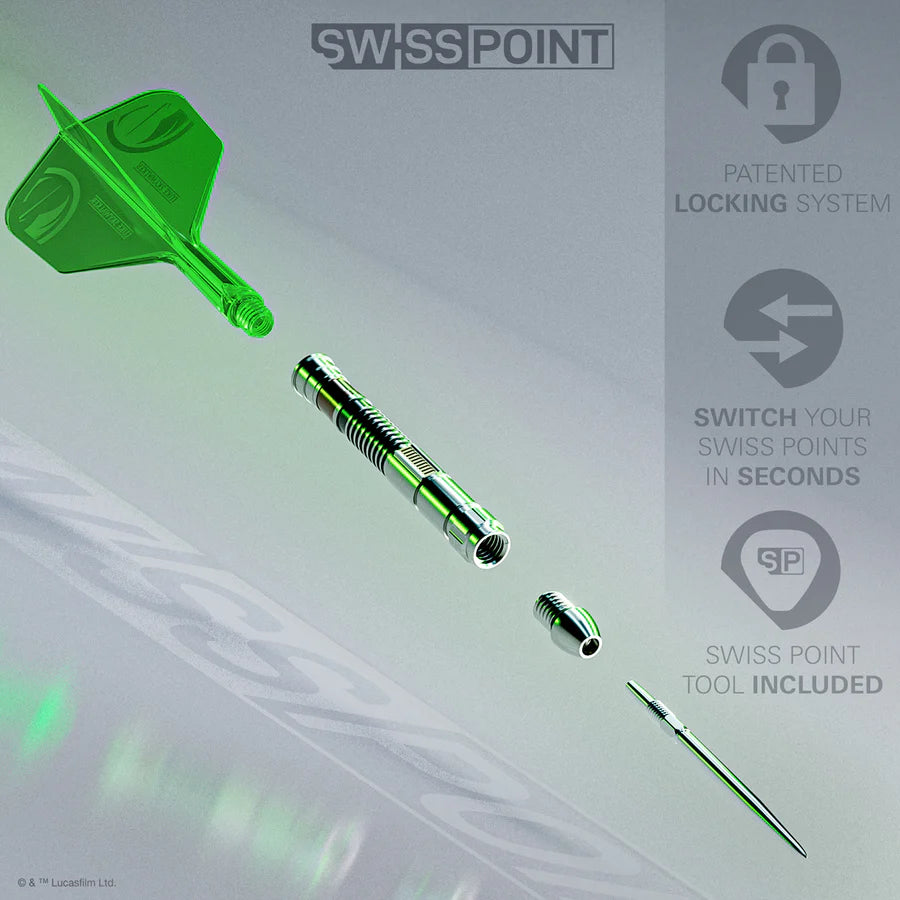 Target - 24g STAR WARS™ Luke Skywalker “Jedi Knight” Lightsaber First Edition SP Darts Set - 95% Tungsten