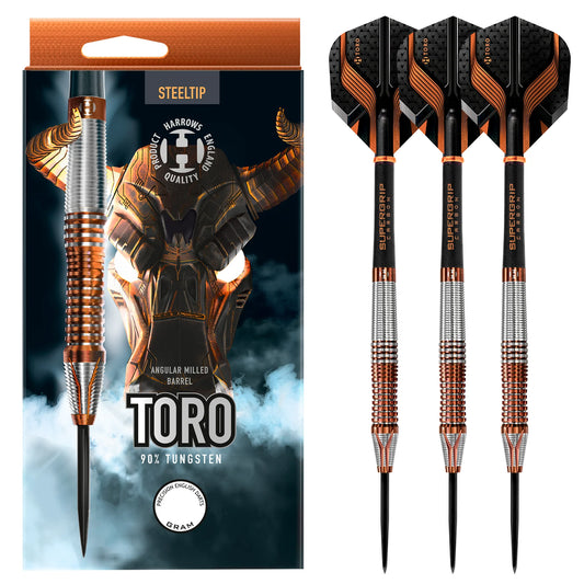 Harrows - Toro - 90% Tungsten Darts - 21g to 26g