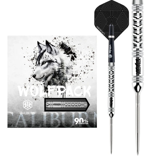 Caliburn - Wolfpack W1 Darts - 90% Tungsten Darts - 23g
