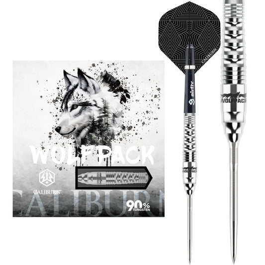 Caliburn - Wolfpack W3 Darts - 90% Tungsten Darts - 21g