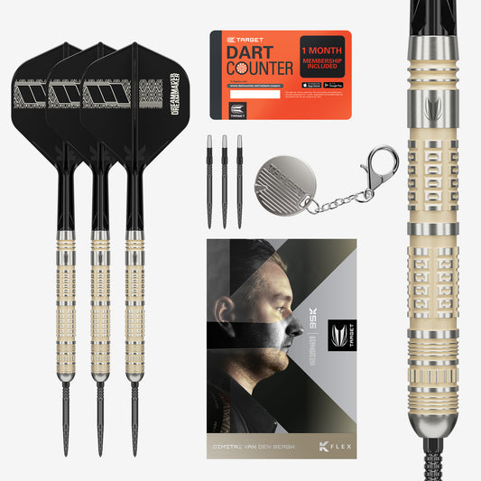 Target Darts - Dimitri Van Den Bergh 95K Darts - 95% Tungsten Darts