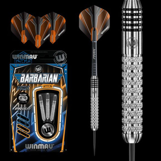Winmau Barbarian Inox Steel Darts - 20g/22g/24g