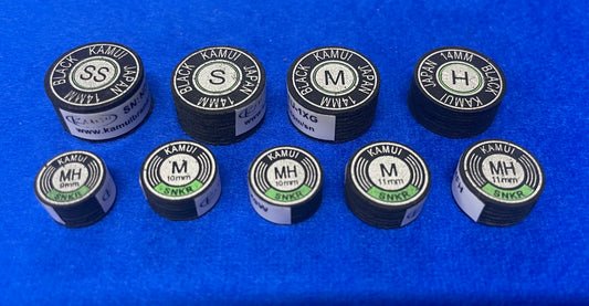 Kamui Black Cue Tip - Pool / Snooker / Billiards