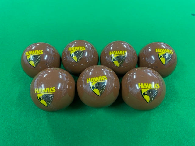 7x 2" Aramith AFL Pool Balls (All Teams Available)