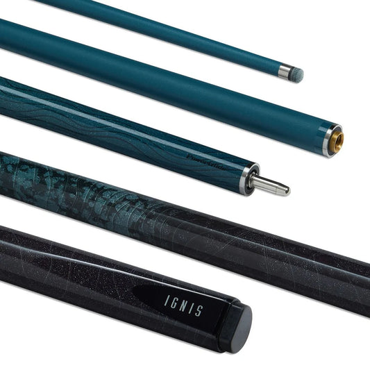 10mm Black Powerglide Ignis Cue - Carbon Fibre