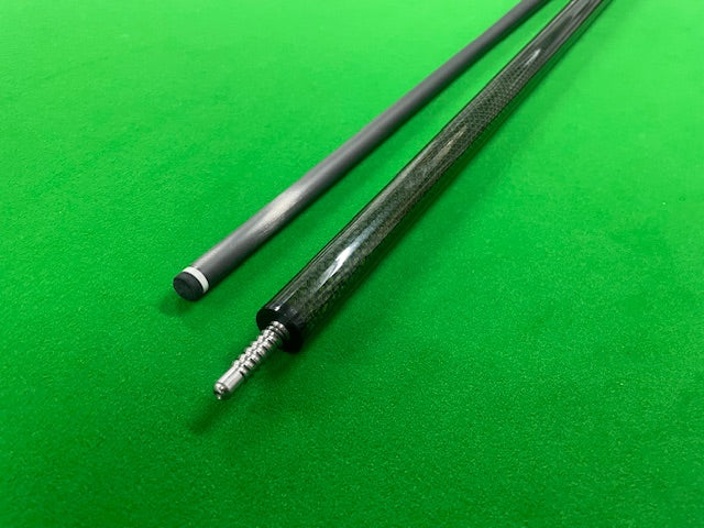 12.5mm Jumart Carbon Fibre Pool Cue - Pro Taper - Dark Green