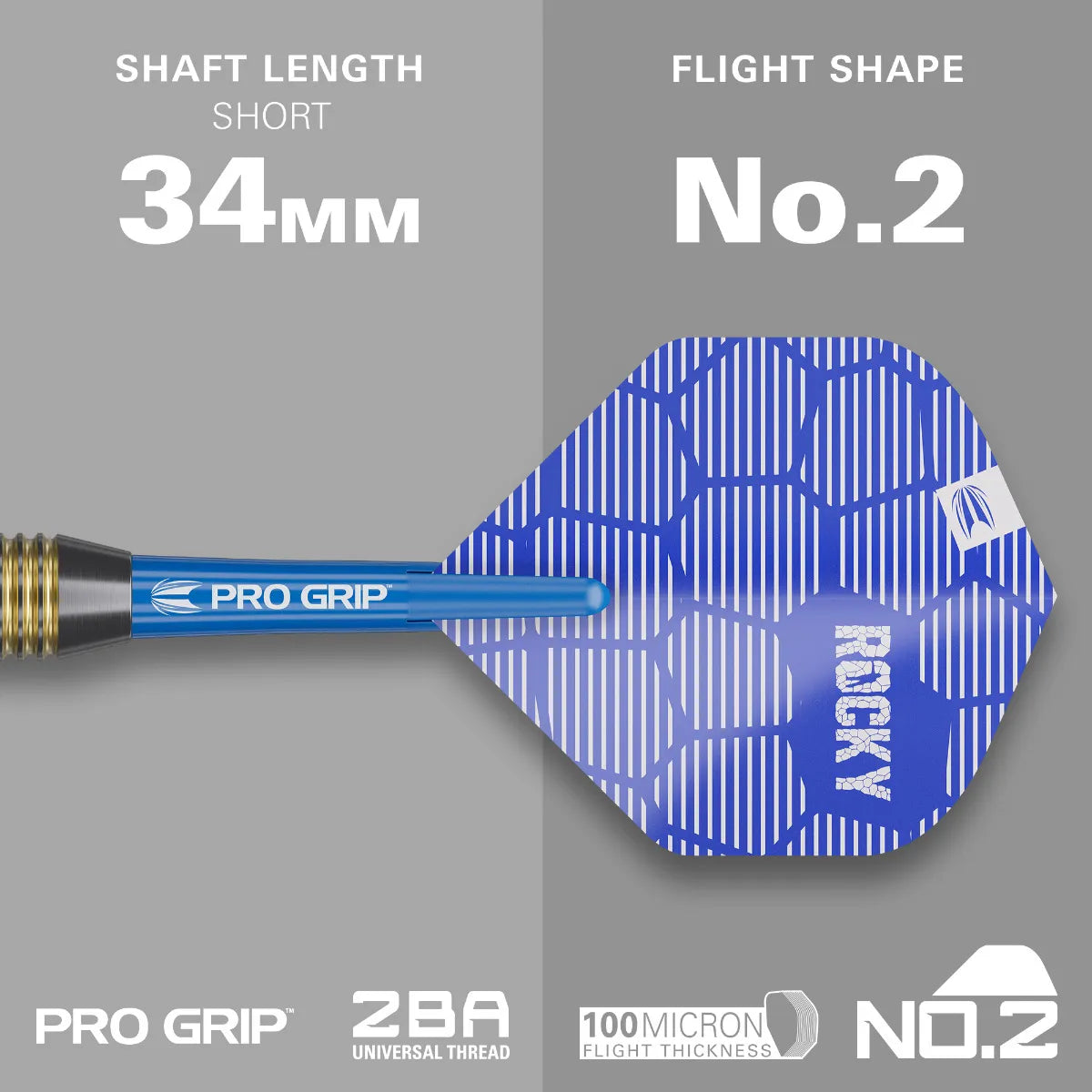 Target Josh Rock 22 Piece Brass Dart Set 22g