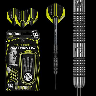 Winmau MVG Authentic 85% Tungsten Darts - 22g / 23g / 24g / 26g
