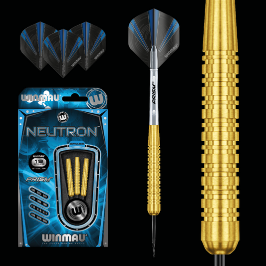 Winmau Neutron Brass Darts - 19g / 21g / 22g / 23g / 24g / 25g