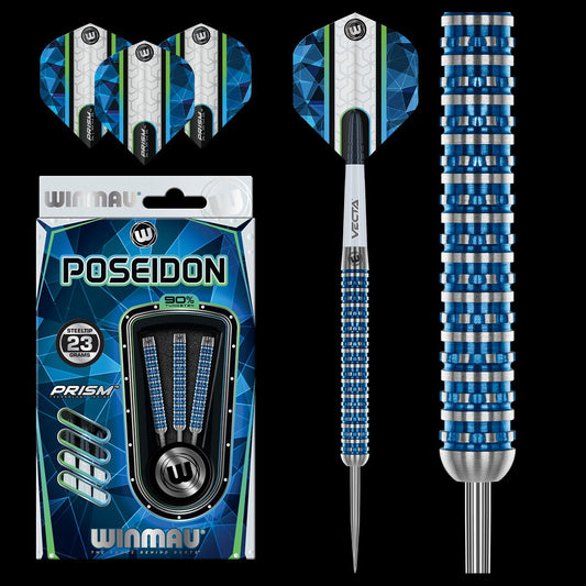 Winmau Poseidon 90% Tungsten Darts - 23g / 24g / 25g