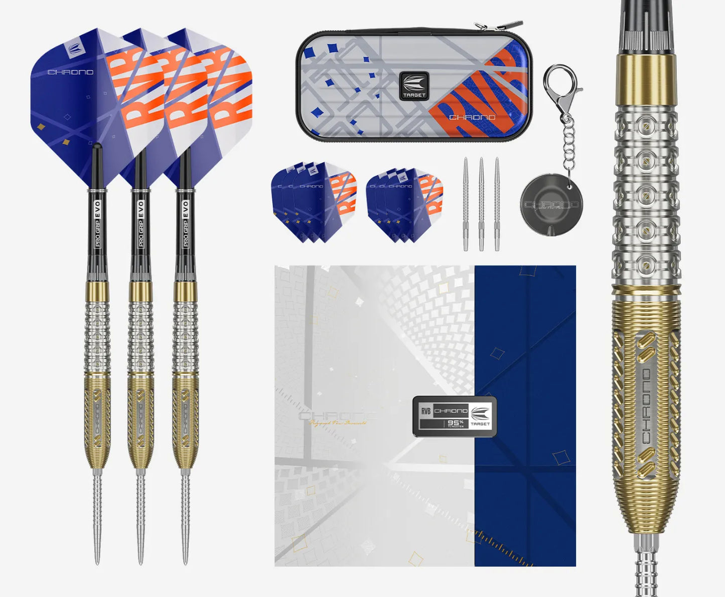 Target - Raymond van Barneveld RVB Chrono SP Darts - 95% Tungsten
