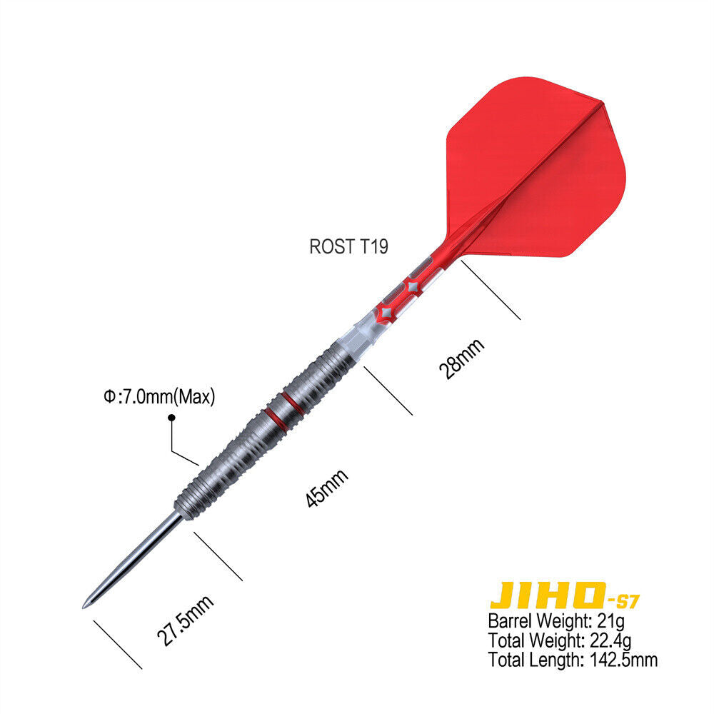 Cuesoul - 21g - Jiho S7 90% Tungsten Darts