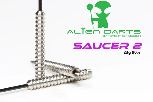 Alien Darts - Saucer 2 - 90% Tungsten Darts - 23g