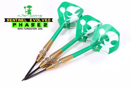 Alien Darts - Sentinel Evolved Phase 2 - 90% Tungsten Darts - 22g