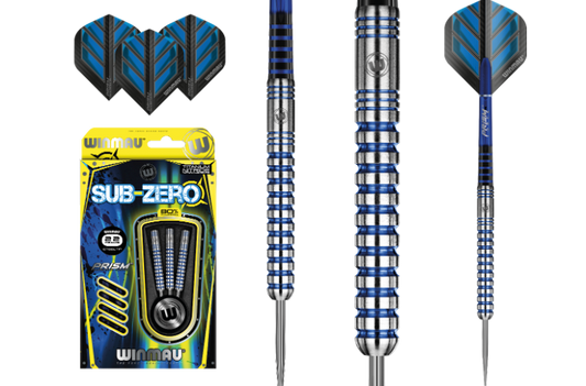 Winmau Sub Zero 80% Tungsten Darts - 22g / 24g / 26g