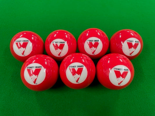 7x 2" Aramith AFL Pool Balls (All Teams Available)