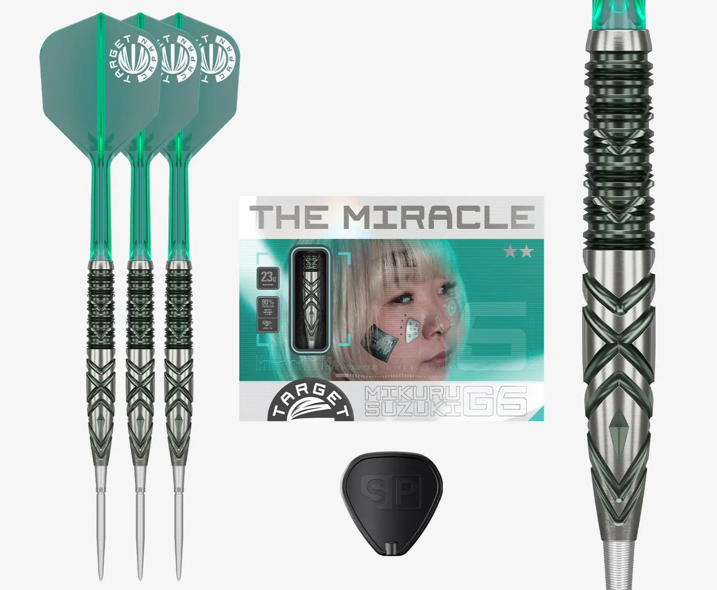 Target Japan - The Miracle Gen6 Darts - 90% Tungsten Darts