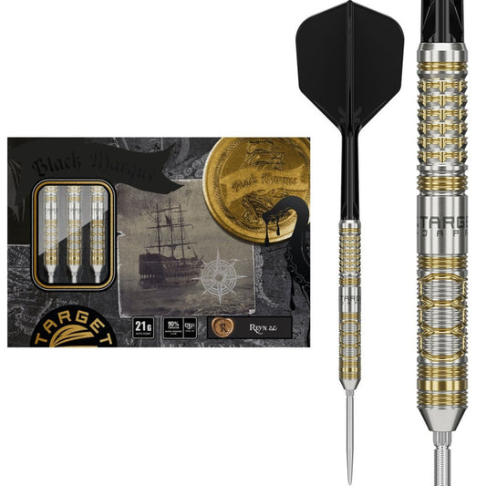 Target Japan - Black Marque Reyn Gen2 Darts - 90% Tungsten Darts