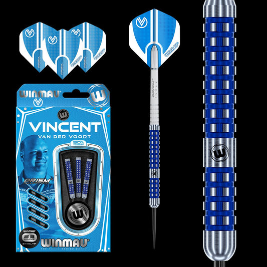 Winmau Vincent Van Der Voort 90% Tungsten Darts - 23g / 25g