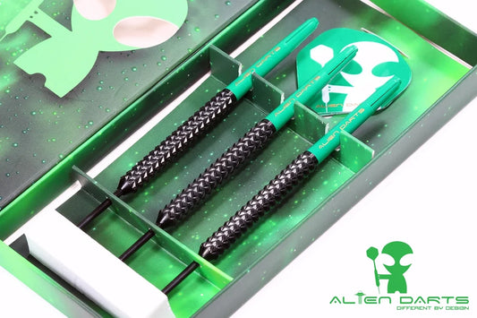 Alien Darts - Weaver V1 Black - 90% Tungsten Darts - 23g / 25g