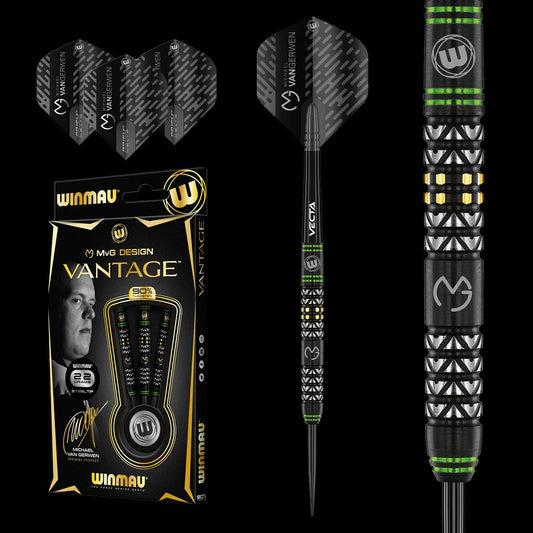 Winmau MVG Vantage 90% Tungsten Darts - 22g / 23g / 24g