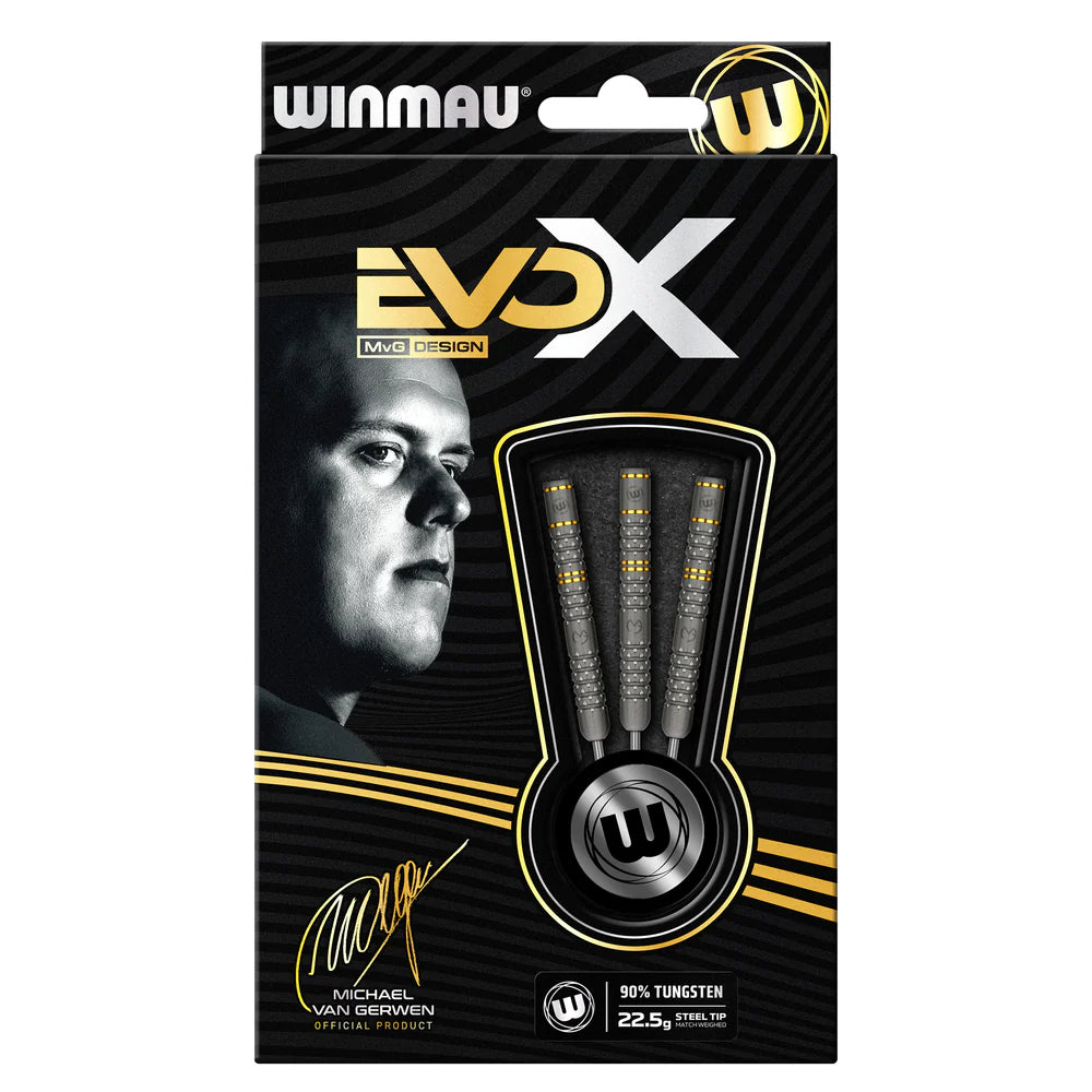 Winmau 22.5g MVG Evo X 90% Tungsten Darts