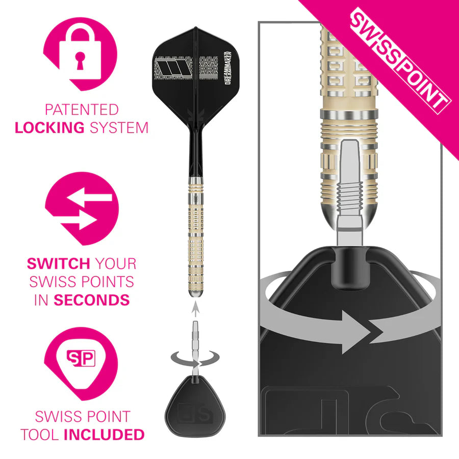 Target Darts - Dimitri Van Den Bergh 95K Darts - 95% Tungsten Darts