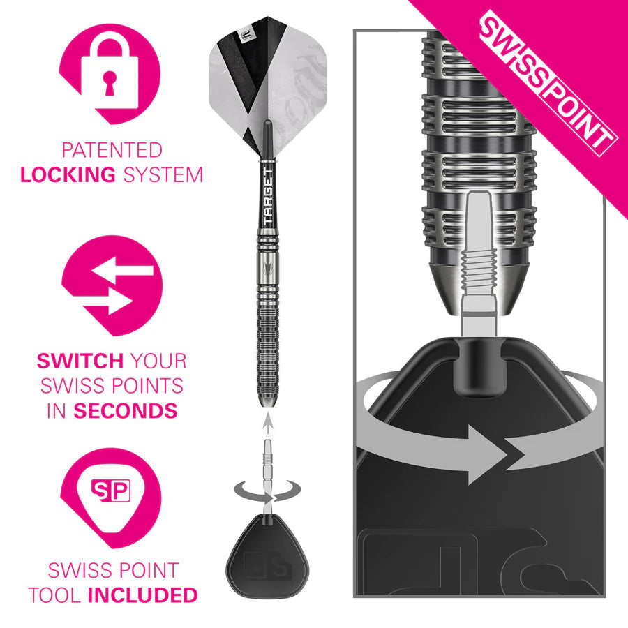 Target Darts - Beau Greaves Gen 1 Darts - 90% Tungsten Darts