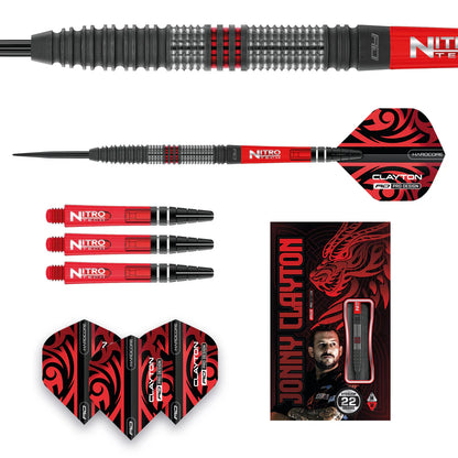 Red Dragon - Jonny Clayton Hiraeth - 90% Tungsten Darts