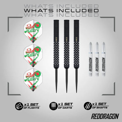 Red Dragon - Bullhitters 23g Steel Tip Darts - 90% Tungsten Darts