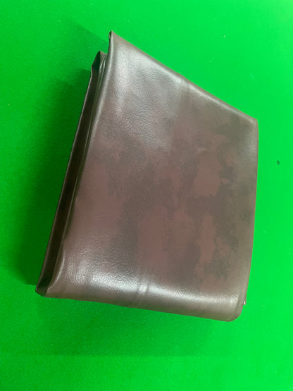 7'x3'6" Burgundy - Heavy Duty Vinyl Pool Table Cover