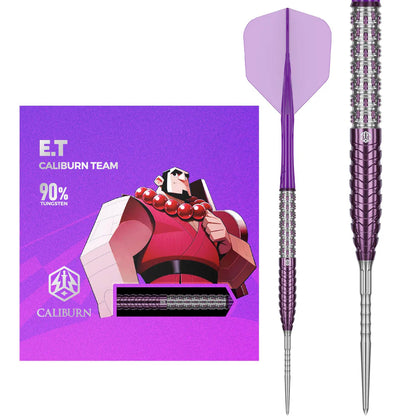 Caliburn Awakening ET Steel Tip 90% Tungsten Darts - EVO Points