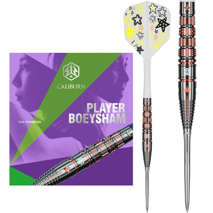 Caliburn - Boeysham Steel Tip Darts - 90% Tungsten Darts - 21g / 23g